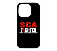 Custodia per iPhone 14 Pro SCA Awareness Fighter - Consapevolezza improvvisa dell'arresto cardiaco