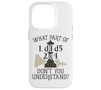 Custodia per iPhone 14 Pro Scacchi What Part Of 1. d4 d5 2. c4 Gioco Regina Giocatore