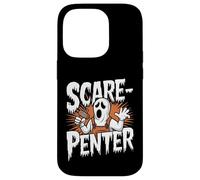Custodia per iPhone 14 Pro Scarepenter - Divertente gioco di parole per Halloween da falegname