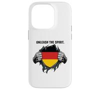 Custodia per iPhone 14 Pro Scatena lo Spirito tedesco Chest Rip