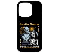 Custodia per iPhone 14 Pro Sci Fi Creative Synergy AI Umani Innovare Insieme