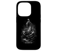 Custodia per iPhone 14 Pro Scorpione mitico il segno zodiacale dello scorpione oscuro