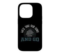 Custodia per iPhone 14 Pro Sea Shanty o Pirate Design per prenderemo il nostro congedo e andiamo