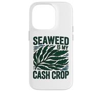 Custodia per iPhone 14 Pro SEAWEED IS MY CASH CROP