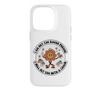 Custodia per iPhone 14 Pro Sedia con motivo floreale I Am Not The Bigger Person