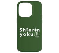 Custodia per iPhone 14 Pro Shinrin-yoku: Bagno nella foresta & Terapia Zen
