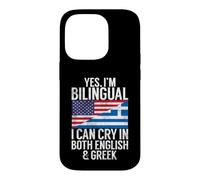 Custodia per iPhone 14 Pro Sì, sono bilingue, posso piangere sia in inglese che in greco