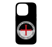 Custodia per iPhone 14 Pro Sigillo della bandiera dell'Ordine dei Templari
