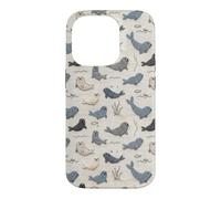 Custodia per iPhone 14 Pro Sigillo, leone marino, oceano, animale, vita