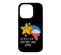 Custodia per iPhone 14 Pro Sii come una stella Umorismo sarcastico distante e morente