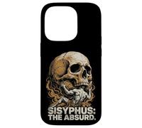 Custodia per iPhone 14 Pro Sisyphus The Absurd Vintage Philosophical Skull