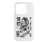 Custodia per iPhone 14 Pro Skateboard Samurai Skater Passion Freedom