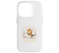 Custodia per iPhone 14 Pro Sleepshirt ufficiale Cute Baby Giraffe Cozy