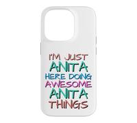 Custodia per iPhone 14 Pro Solo Anita Fare Impressionante Anita Cose Divertente