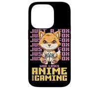 Custodia per iPhone 14 Pro Solo Una Volpe Che Ama Gli Anime E I Videogiochi