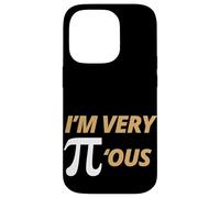 Custodia per iPhone 14 Pro Sono Molto Pious Divertente 3.14 Pi Day Matematica Fan Studente Insegnante