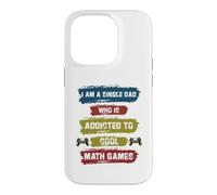 Custodia per iPhone 14 Pro Sono un papà single che è dipendente da Cool Math Games Gaming