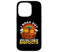 Custodia per iPhone 14 Pro Sono un ragazzo di Noah che aveva un paio di bigfoot, l'Arca di Noè, la fede nello Yeti?