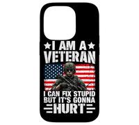 Custodia per iPhone 14 Pro Sono un veterano che posso aggiustare stupido ma farà male