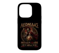 Custodia per iPhone 14 Pro Spartani Leonida re di Sparta | Antica Grecia Spartan Elmo