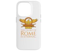 Custodia per iPhone 14 Pro SPQR - La gloria di Roma è eterna - Aquila Romana