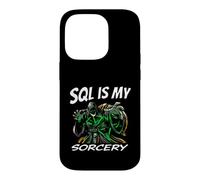Custodia per iPhone 14 Pro SQL Developer Sorcery Funny Database Admin Programmer