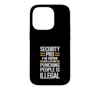 Custodia per iPhone 14 Pro Squadra di protezione VIP della guardia del corpo professionale di sicurezza