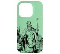 Custodia per iPhone 14 Pro St Patrick Catholic Saint Patricks Day Snakes Irlanda