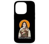 Custodia per iPhone 14 Pro St. Therese of Lisieux Inspirational Quote graphic