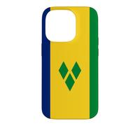 Custodia per iPhone 14 Pro St. Vincent and the Grenadines Flag Colors Vincentian