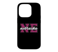 Custodia per iPhone 14 Pro Stampa leopardata vintage del New England Game-Day