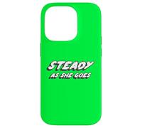Custodia per iPhone 14 Pro Steady as She Goes | 2000's Music Song White