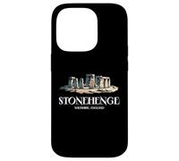 Custodia per iPhone 14 Pro Stonehenge Inghilterra Souvenir Stonehenge