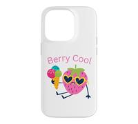 Custodia per iPhone 14 Pro Strawberry Berry Cool Summer Icecream