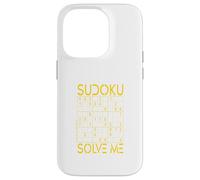 Custodia per iPhone 14 Pro Sudoku Solve Me Puzzle Logica Sport di pensiero Puzzle