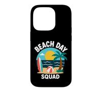 Custodia per iPhone 14 Pro Summer Ocean Vacation Funny Beach Day Squad