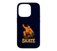 Custodia per iPhone 14 Pro Sumo Skateboarding Divertente giapponese Ukiyo-e Skater