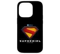 Custodia per iPhone 14 Pro Supergirl 2026 Full Color Shield Name Under Shield