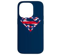 Custodia per iPhone 14 Pro Superman Great Britian Shield
