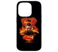 Custodia per iPhone 14 Pro Superman Man On Fire