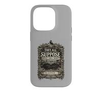 Custodia per iPhone 14 Pro Supponiamo che cosa vogliono supporre la tipografia retrò audace
