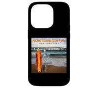 Custodia per iPhone 14 Pro Surf divertente Skeleton Rikers Island Surf Club New York City