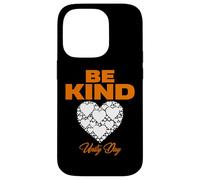 Custodia per iPhone 14 Pro T-shirt arancione UNITY Day, maglietta anti bullismo e Be kind