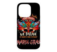 Custodia per iPhone 14 Pro T-shirt divertente Mardi Gras New Orleans Parade