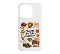 Custodia per iPhone 14 Pro Take Me Out to the Ball Gioco Vintage Duck
