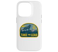 Custodia per iPhone 14 Pro Take The Lead Cub Scout Wolf Pack Akela Outdoor Badge