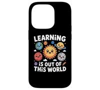 Custodia per iPhone 14 Pro Teacher Space Science Learning Is Out Of World