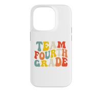 Custodia per iPhone 14 Pro Team Fourth Grade Back to School 4th Grade Teacher Boys Kids