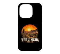 Custodia per iPhone 14 Pro Terlingua Ghost Town Vintage Deserto Scena