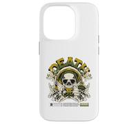 Custodia per iPhone 14 Pro Teschio astronauta del vuoto cosmico della morte fantascientifica